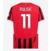 AC Milan Christian Pulisic #11 Heimtrikot 2024-25 Kurzarm